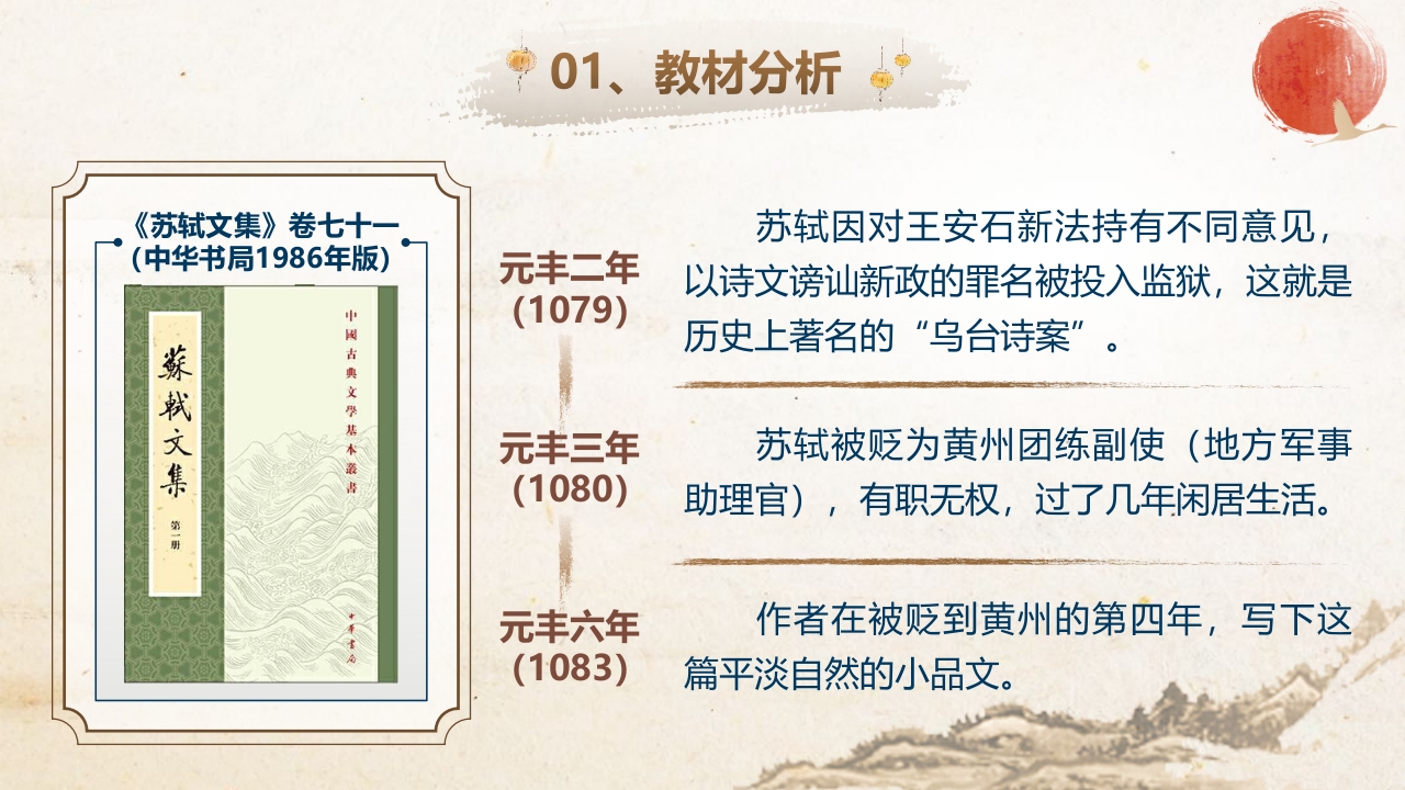 《记承天寺夜游》说课课件第4页预览图