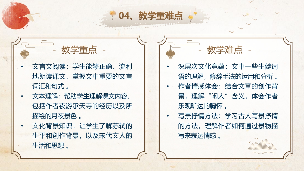 《记承天寺夜游》说课课件第7页预览图