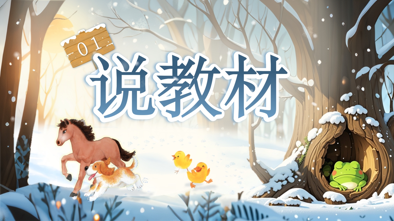 《雪地里的小画家》说课第3页预览图