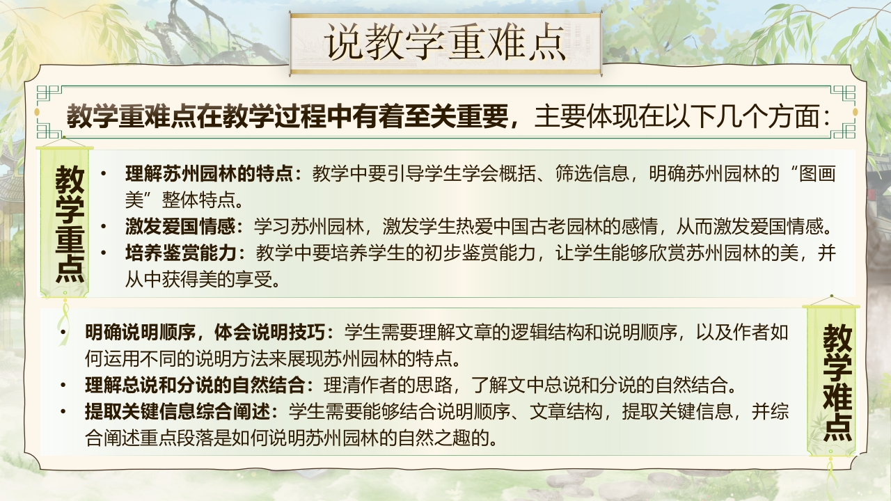 《苏州园林》说课第5页预览图