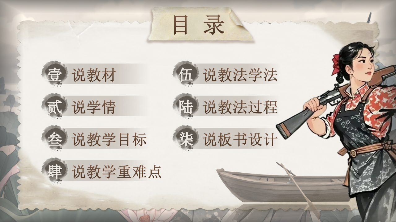 《荷花淀》说课第2页预览图