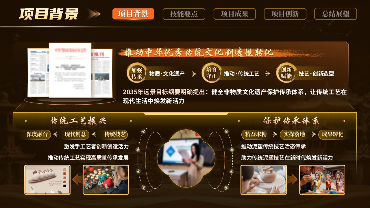 《泥塑再造，文创新生》世界技能大赛第3页预览图