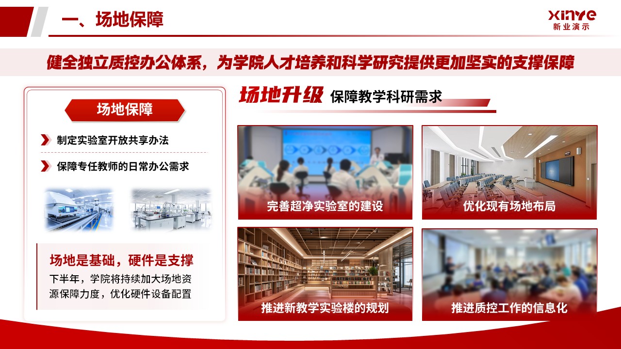 学院年中述职汇报（微电子工程学院-红色）第6页预览图