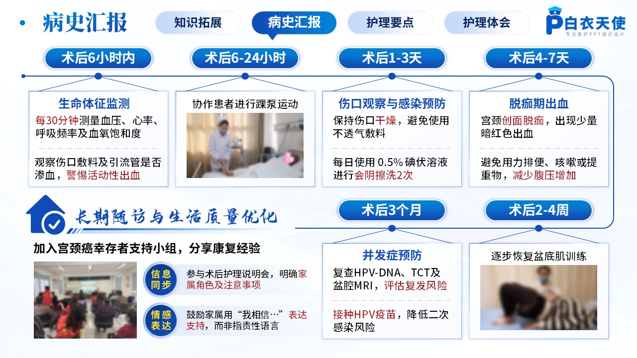 208期-病例汇报-宫颈癌根治术后的护理干预研究第7页预览