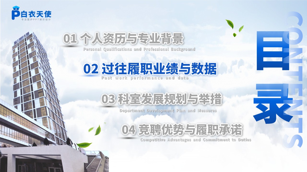 234期-医院主任竞聘PPT第4页预览