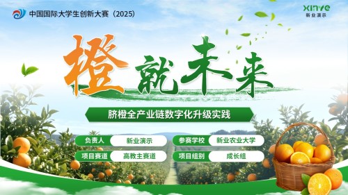 《橙就未来》大创赛