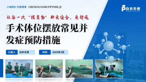 283期-护理小讲课-手术体位摆放常见并发症预防措施