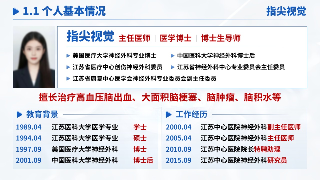 10期-江苏医科大学副院长竞聘汇报(蓝色)第3页预览