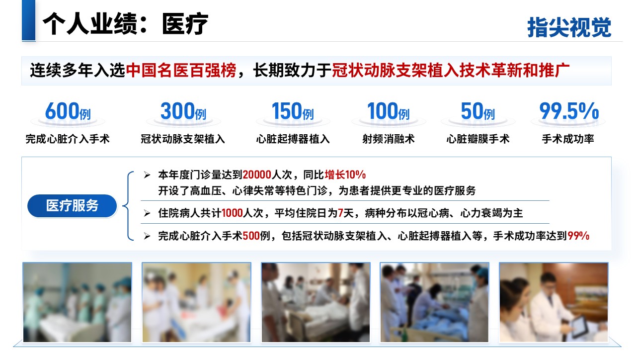 05期-心内科科室主任述职答辩（蓝色）第7页预览