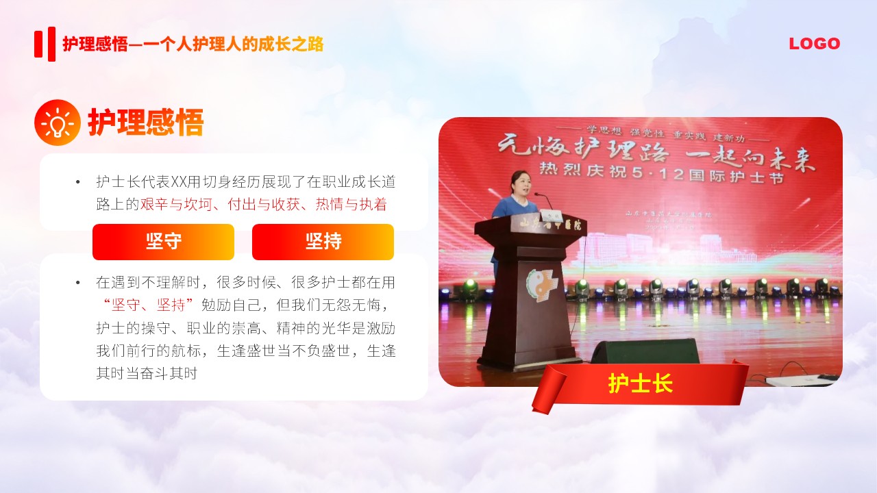 52-护士节表彰大会无悔护理路第12页预览