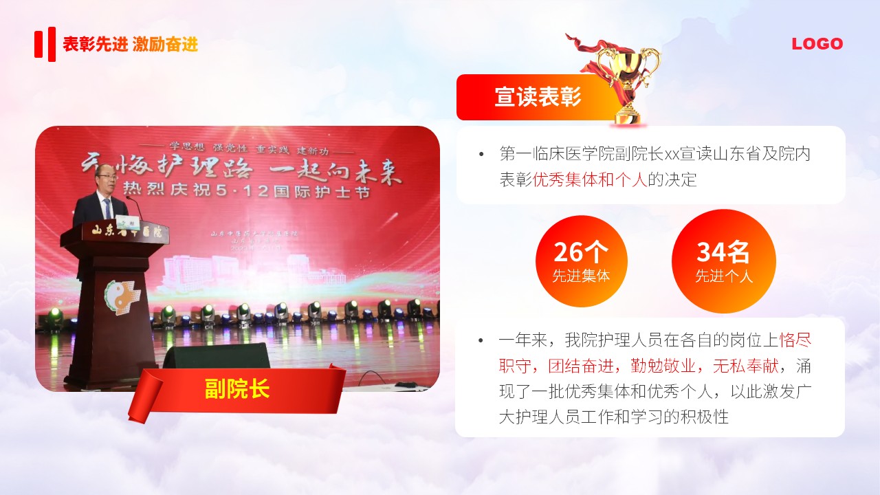 52-护士节表彰大会无悔护理路第14页预览