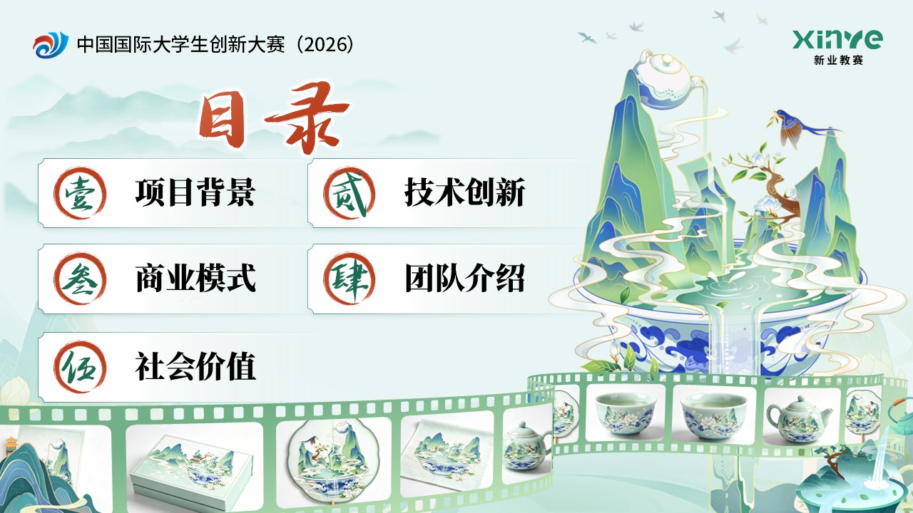 《茶叙溪山》大创赛第2页预览图
