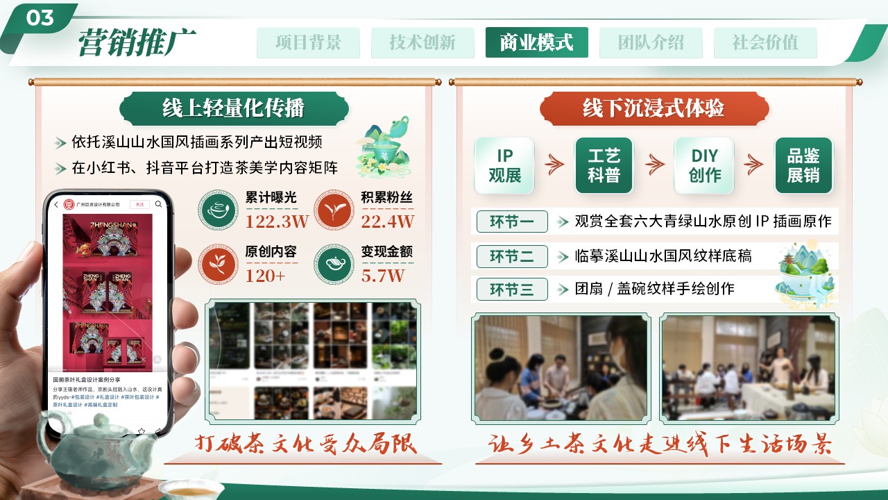 《茶叙溪山》大创赛第7页预览图