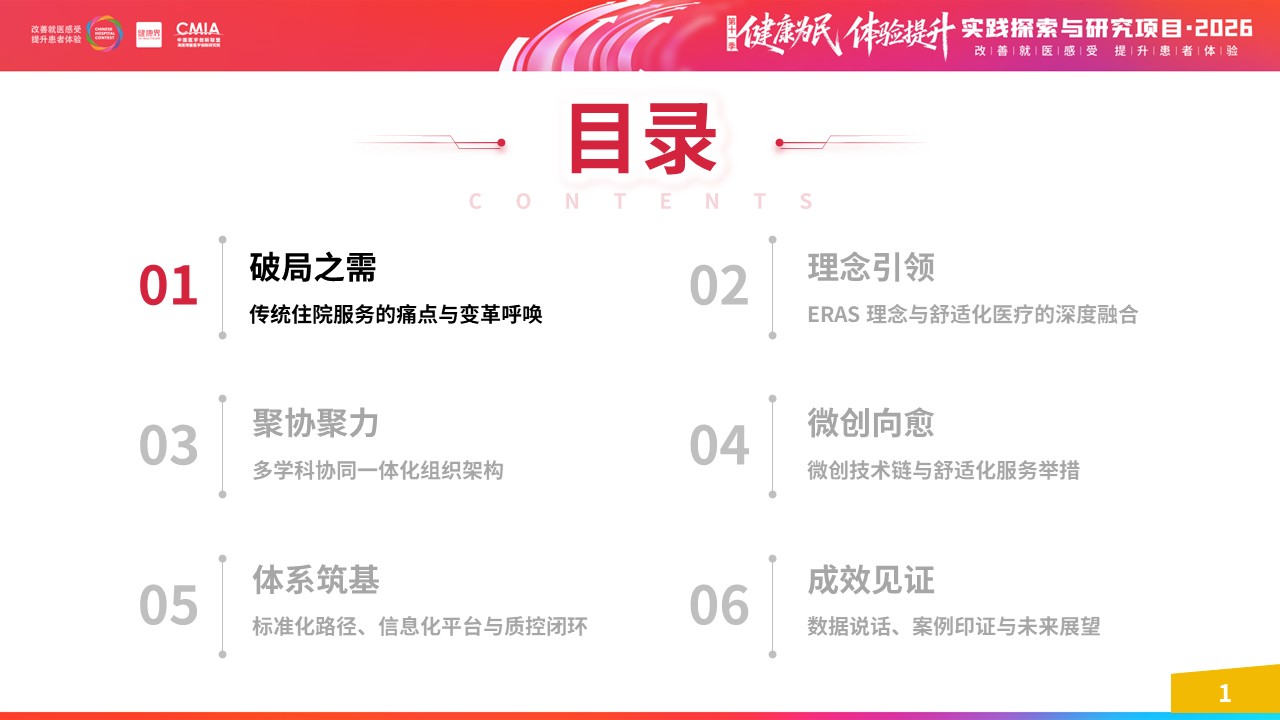 454期-擂台赛-基于 ERAS 理念构建舒适化住院一体化服务体系第2页预览