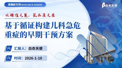 257期-品管圈-基于循证构建儿科急危重症的早期干预方案