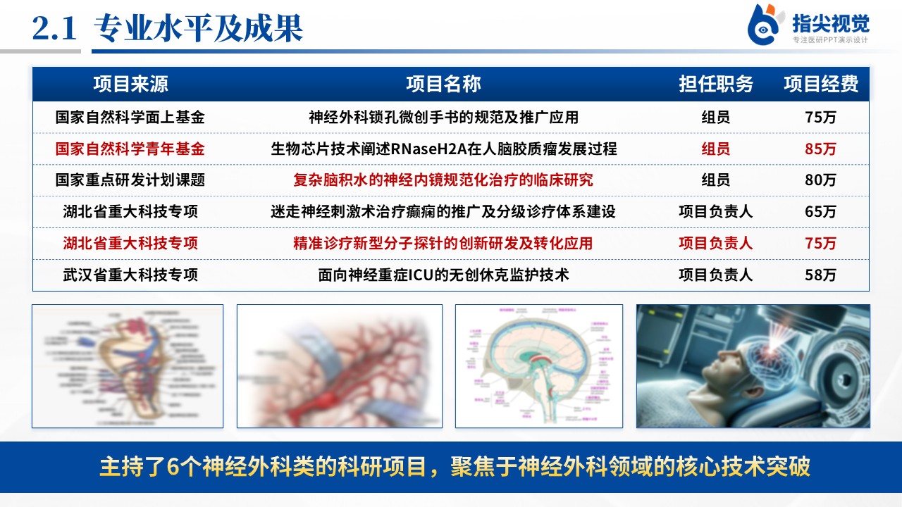 084期-医科大学神经外科副院长竞聘（蓝色）第6页预览