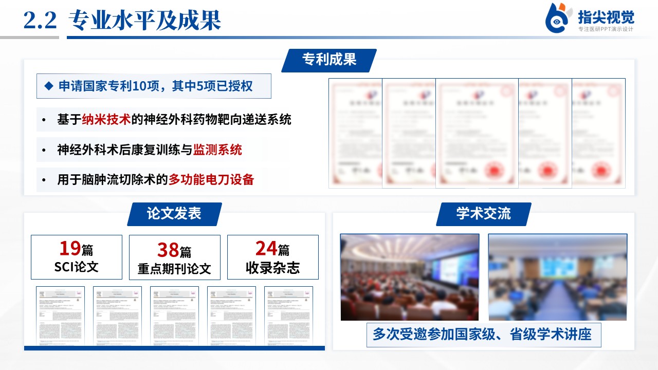084期-医科大学神经外科副院长竞聘（蓝色）第7页预览