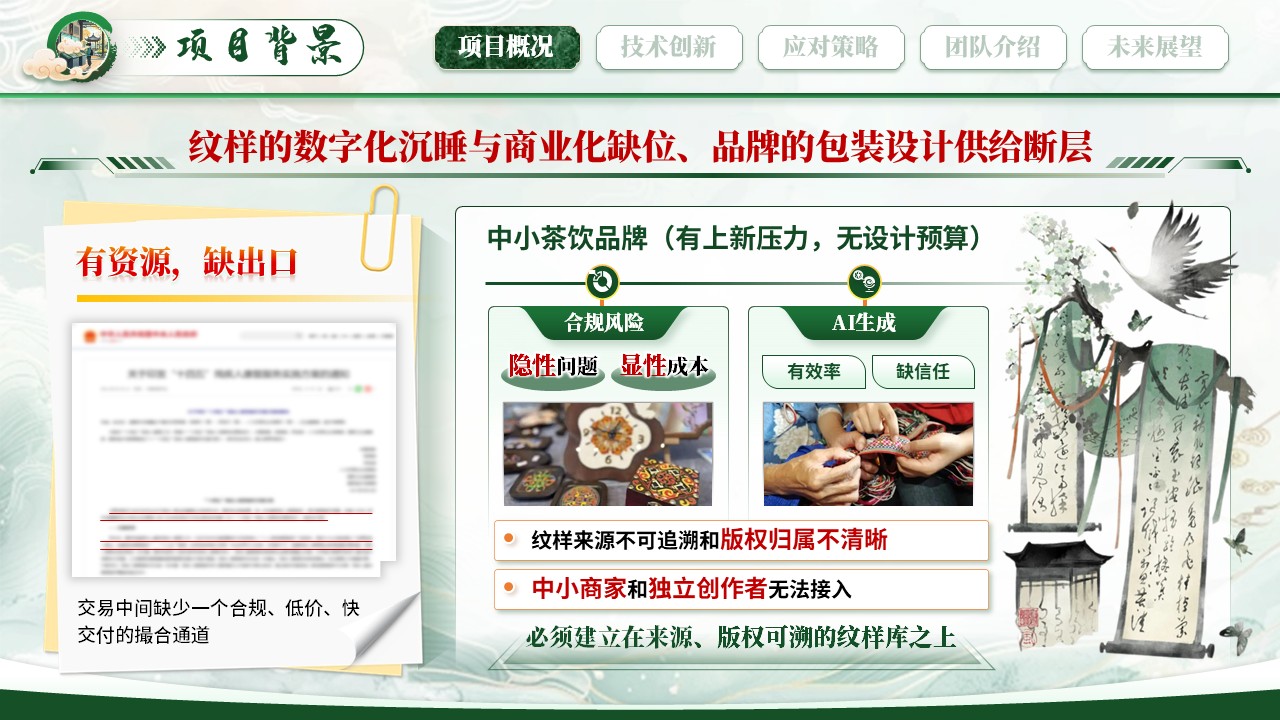《纹焕新途》大创赛第3页预览图