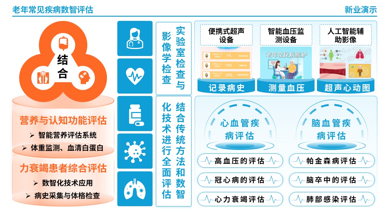 64-1《老年常见疾病数智评估》架构图（蓝色）第10页预览图