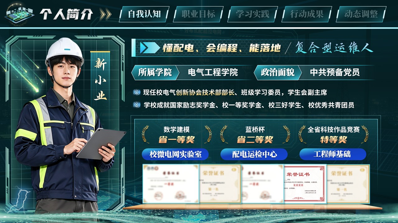 《驭电于微网，智守护万家》职规赛第4页预览图