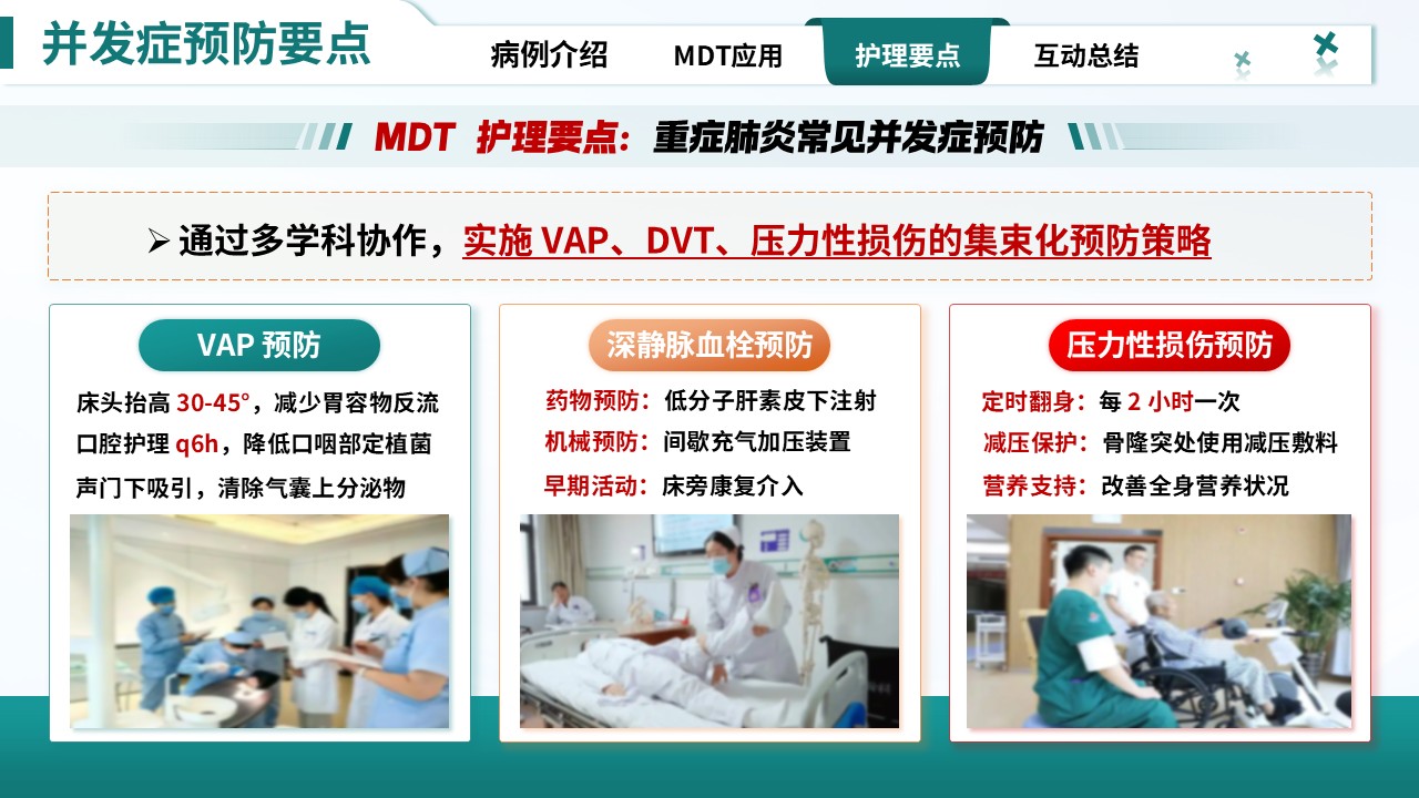 330期-护理查房-一例重症肺炎患者MDT护理查房第15页预览