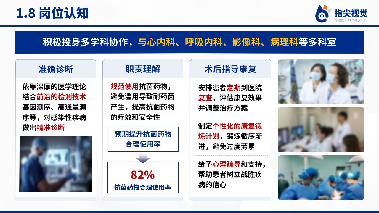 082期-感染疾病科主任副高级职称竞聘（蓝色）第10页预览