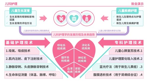 56-2《儿科护理架构图》(粉色)