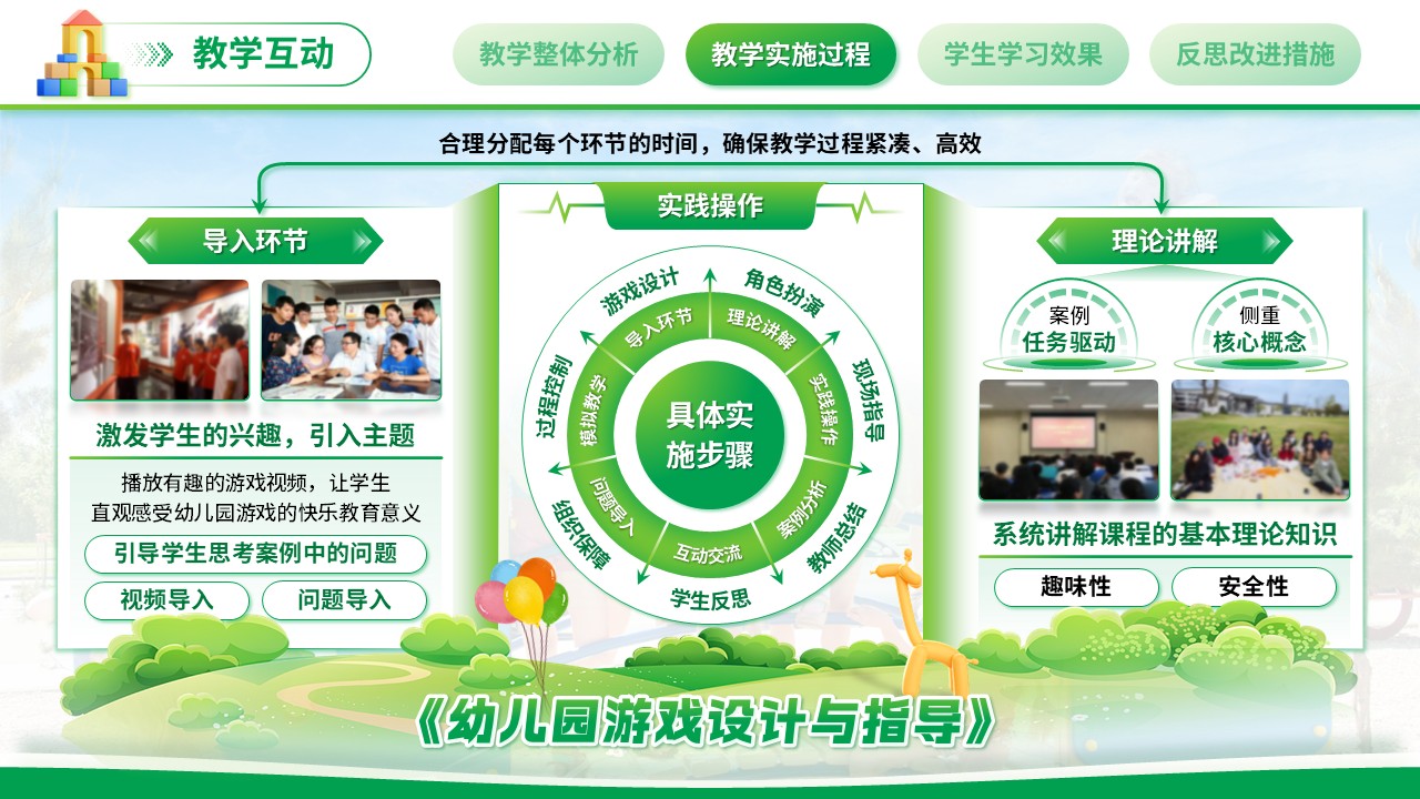 《幼儿园游戏设计与指导》教学能力大赛（动画版）第4页预览图