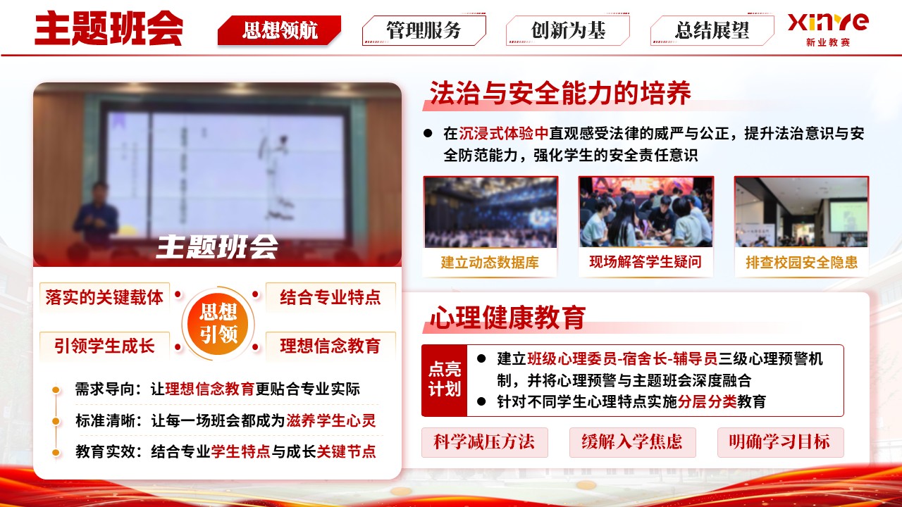 《青春同行 成长引路》辅导员年度述职汇报第4页预览图
