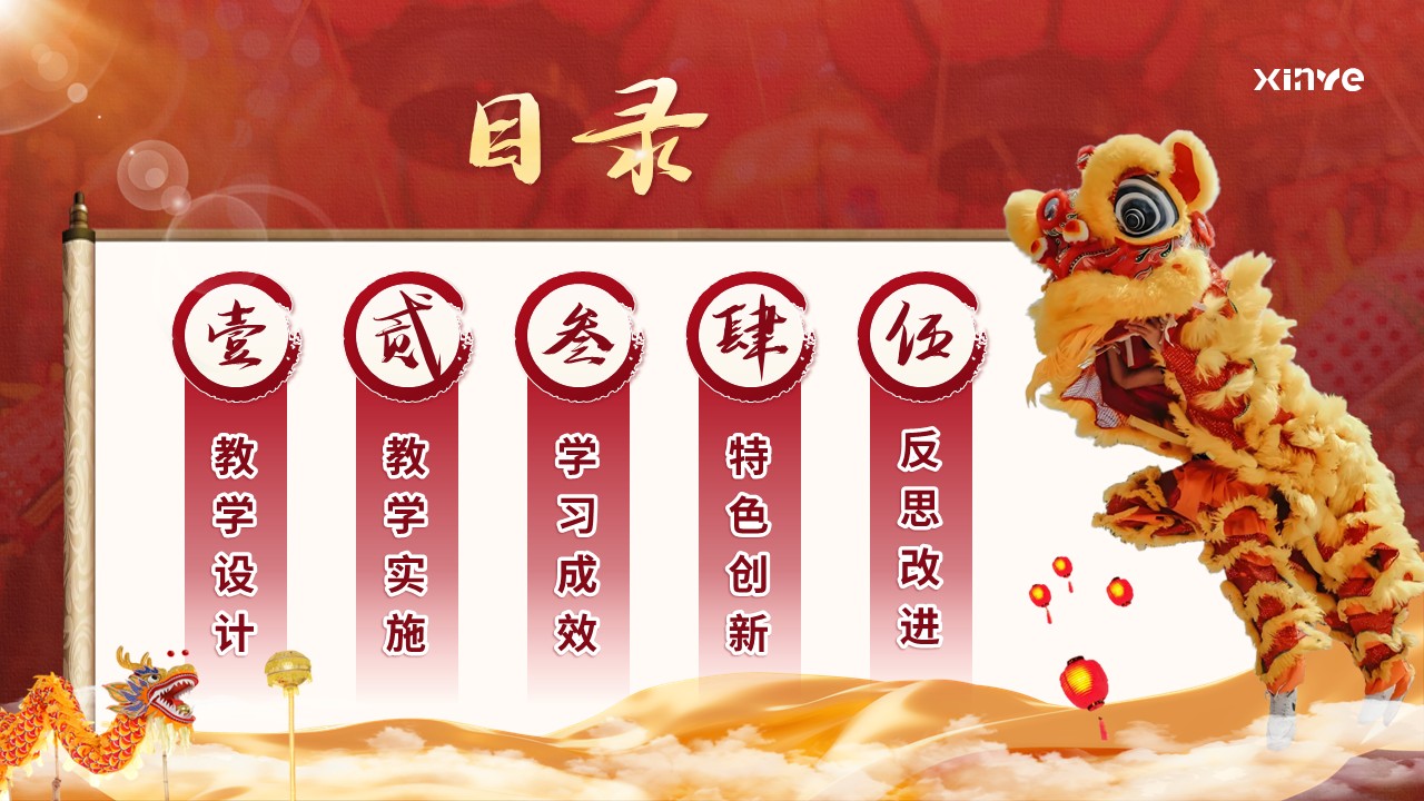 《舞龙舞狮》教学能力大赛（动画版）第2页预览图