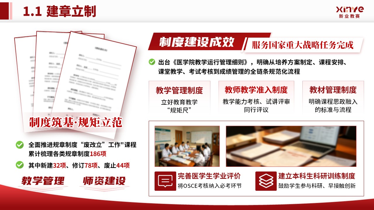 学院年中汇报（医学-红色）第4页预览图