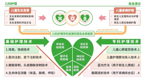 56-1《儿科护理架构图》(绿色)
