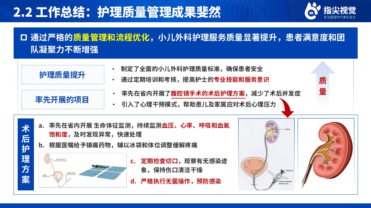 085期-小儿外科主管护师述职答辩（蓝色）第6页预览
