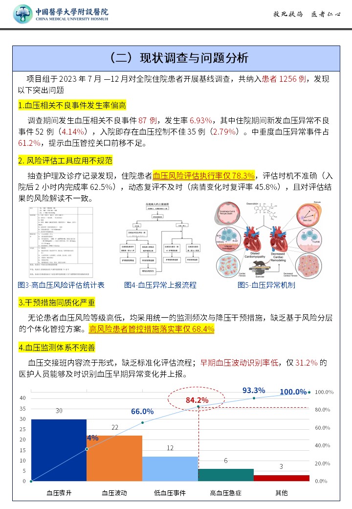 489期-质量改进申报书-分层高血压精细化管控管理方案，降低住院患者血压相关不良事件指标 第3页预览