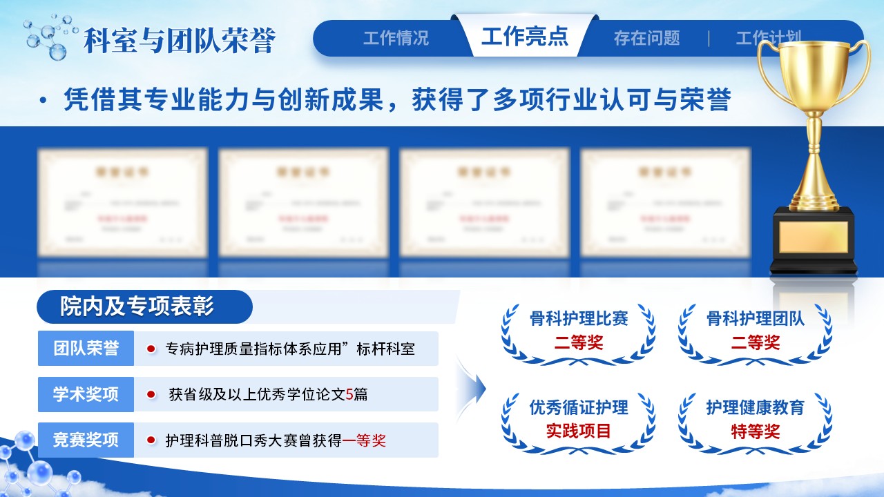 239期-年终总结-护士长年终工作汇报第9页预览