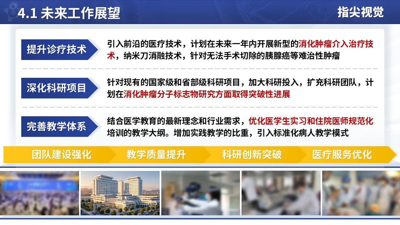 061期-消化肿瘤外科科室2024年度工作汇报(蓝色)第11页预览