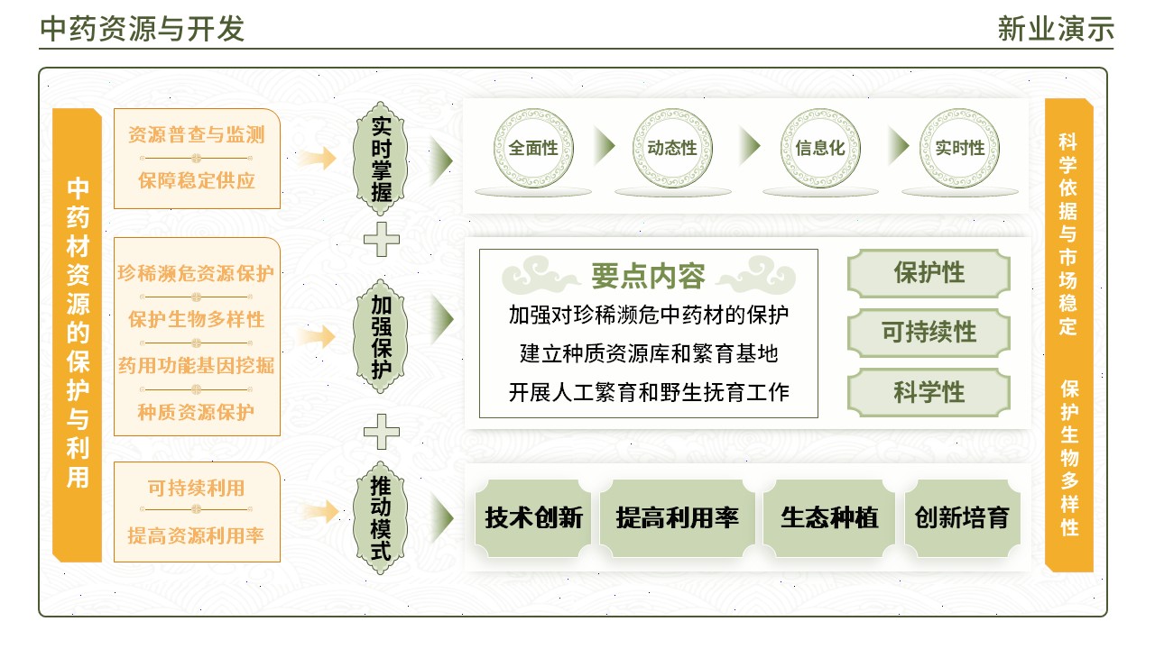 48-1 《中药材学架构图》(绿色)第8页预览图