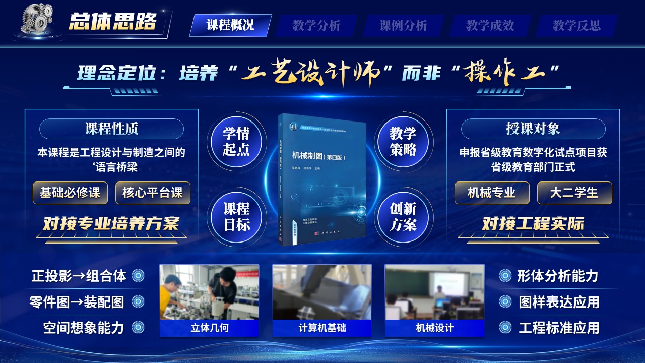《图绘匠心》高校教师青年说课大赛第3页预览图
