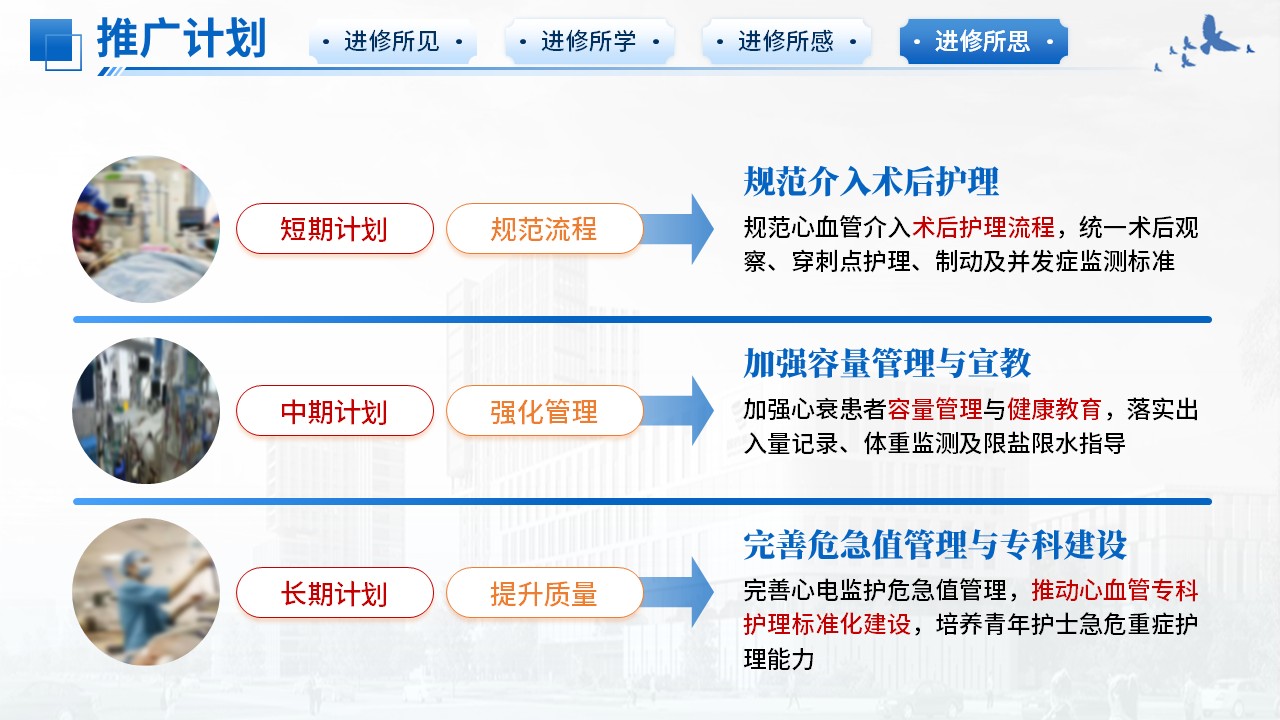 494期-进修汇报-2026年心血管内科护士进修汇报第16页预览