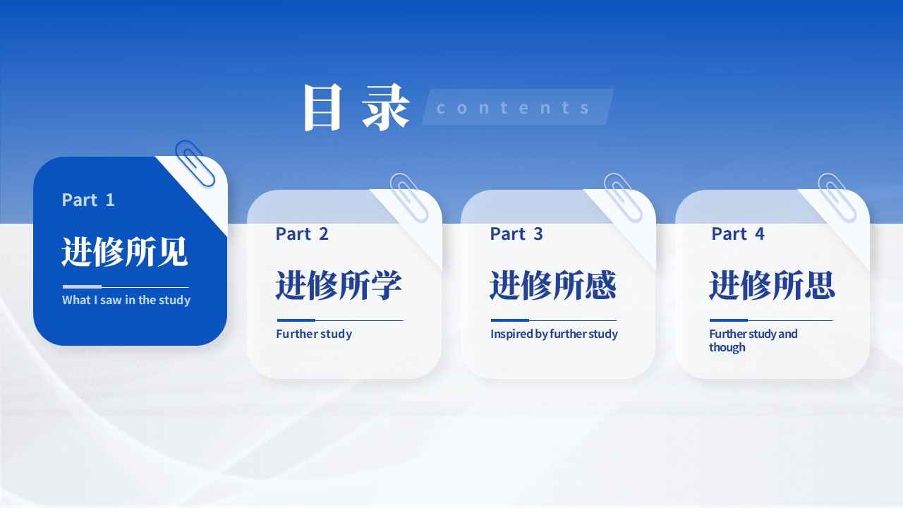 211期-进修汇报-耳鼻喉科专科护士进修汇报-蓝色第3页预览