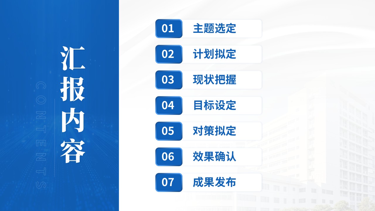 096期-提高心衰患者自我容量品管圈（蓝色）第2页预览