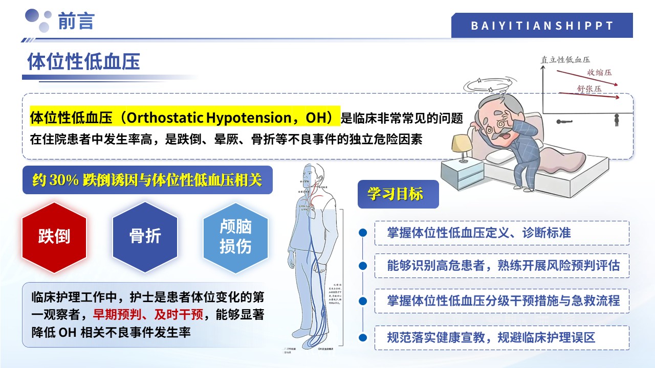 505期-护理小讲课-体位性低血压的预判与干预第3页预览
