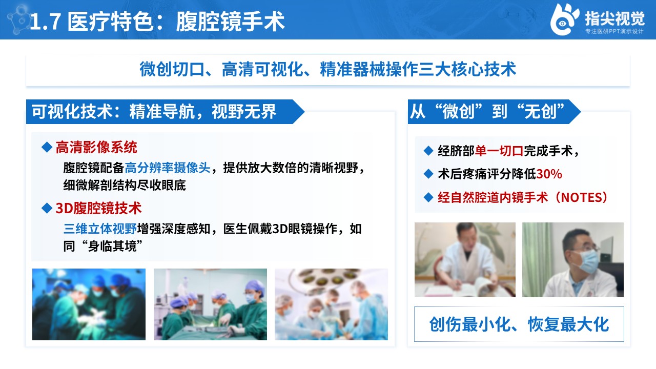 103期-人民医院妇产科副主任述职答辩（蓝色）第9页预览