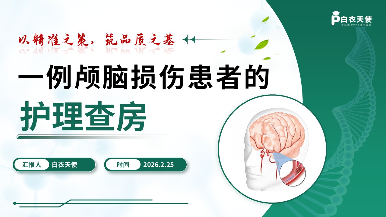 268期-护理查房-一例颅脑损伤患者的护理查房