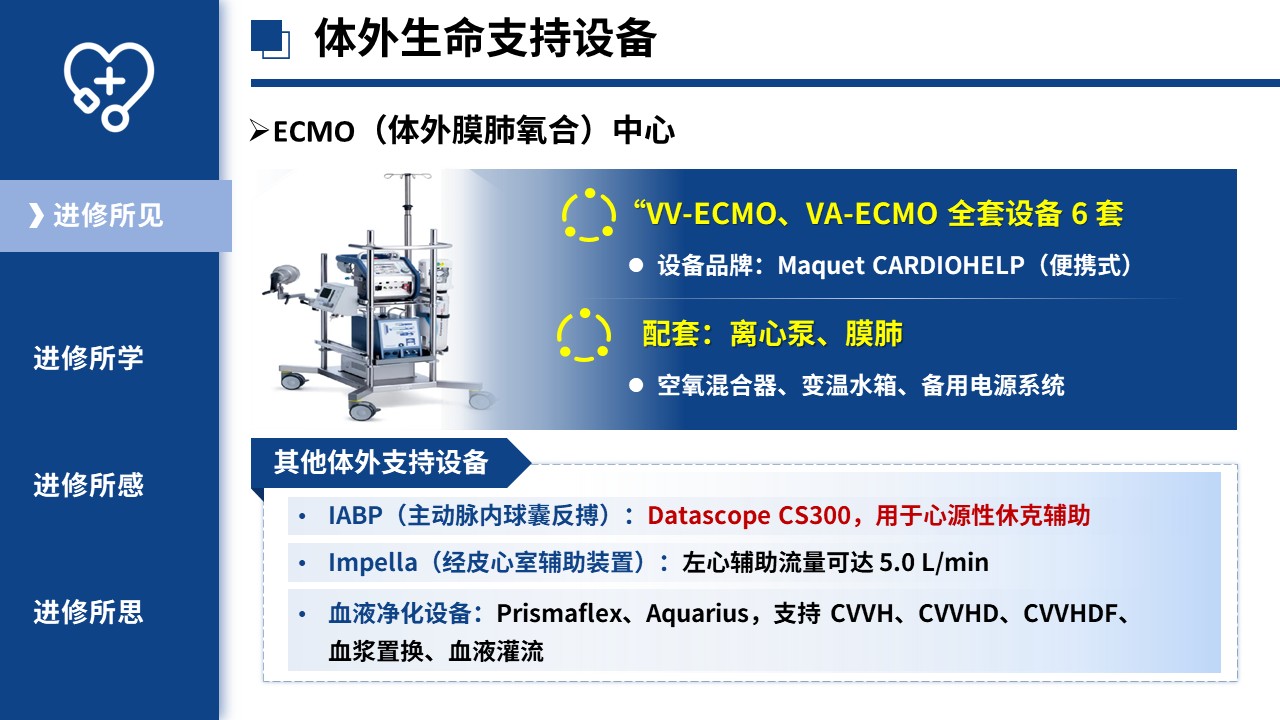 448期-进修汇报-ICU 医疗器械专项进修汇报第6页预览