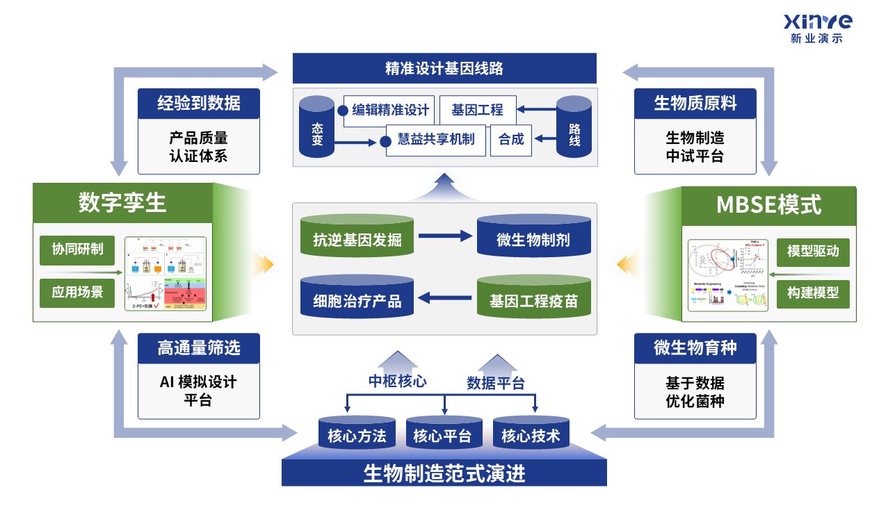 31-2科研架构图（生物制造的基础研究理论-蓝绿黄)第4页预览图