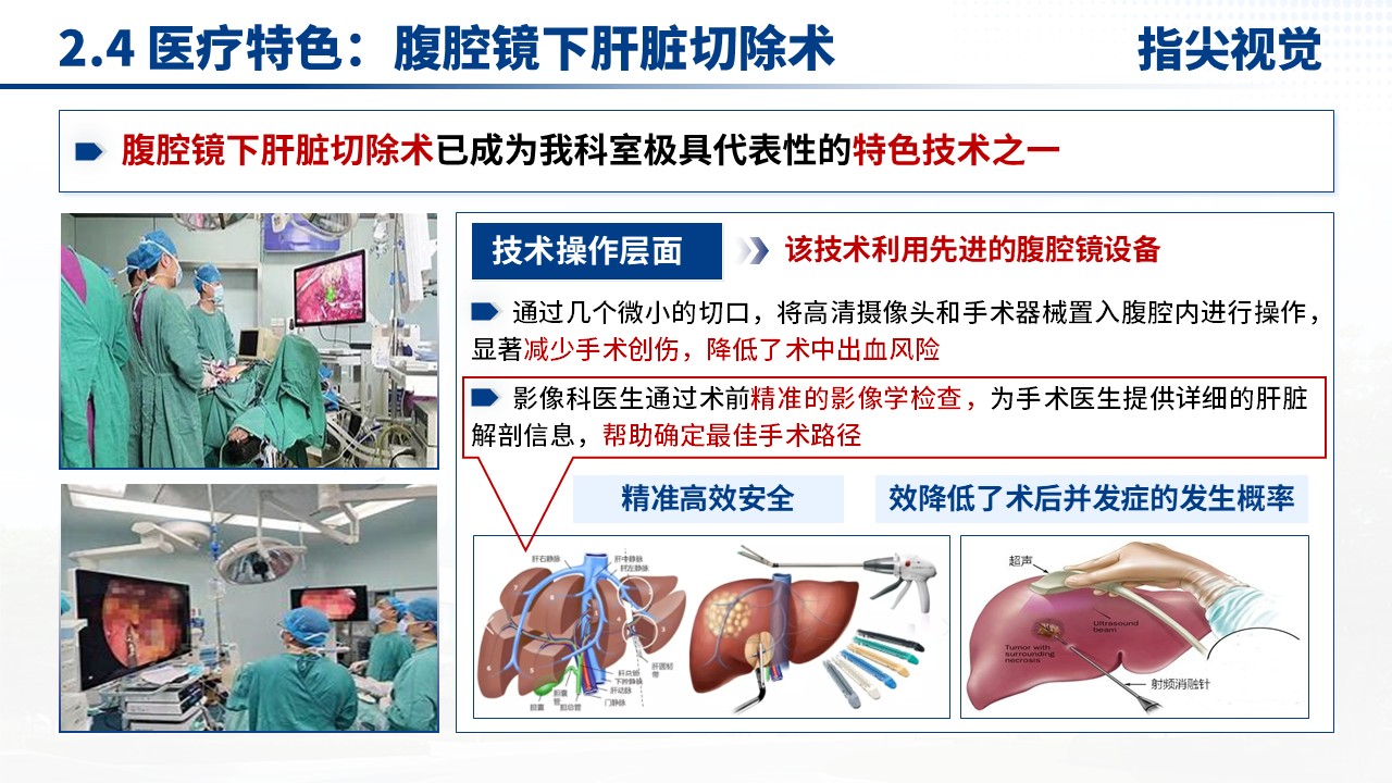 047期-肝脏外科科室主任述职答辩（蓝色）第8页预览