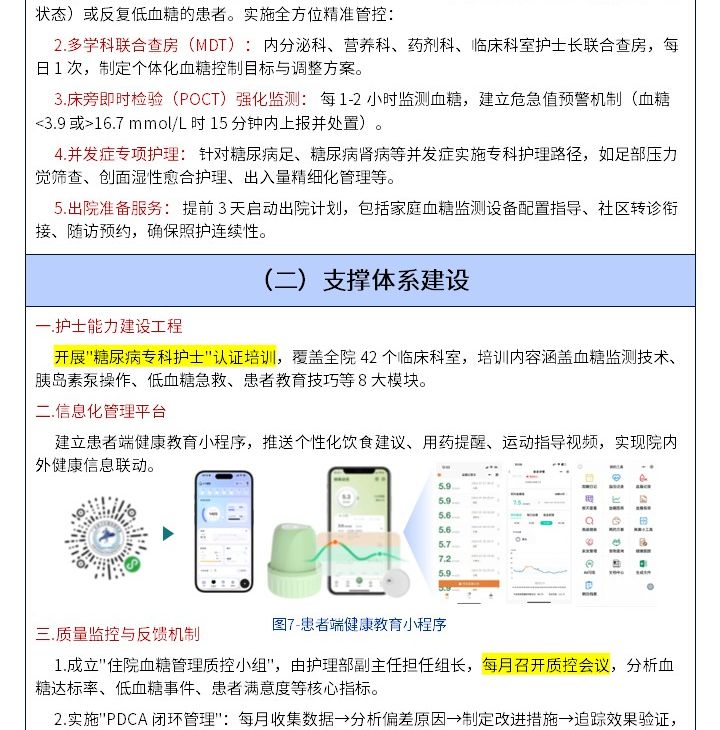 407期-质量改进申报书-阶梯式血糖精细化管理方案,优化住院 2 型糖尿病患者照护指标pptx第4页预览