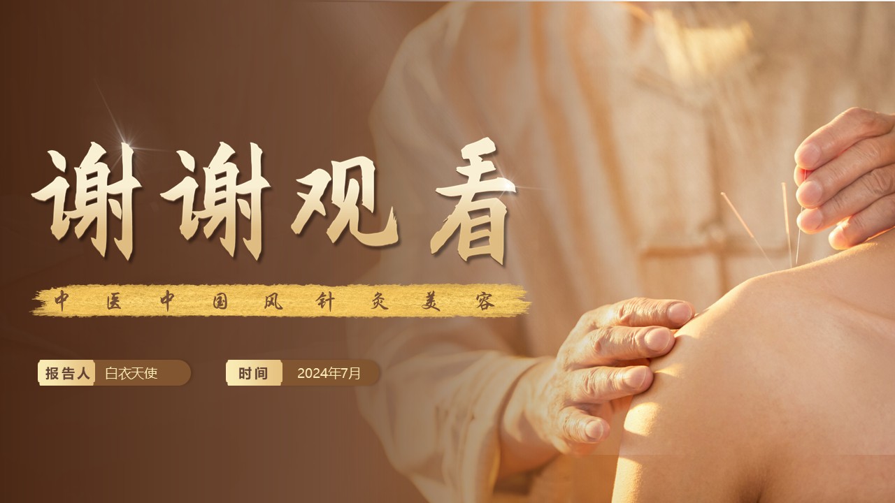 24-中医中国风针灸美容第19页预览