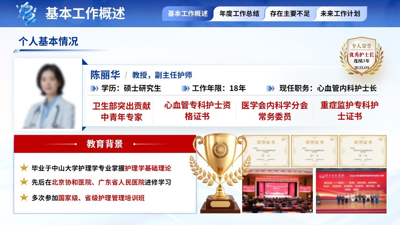 398期-年终汇报-护士长年终汇报第3页预览